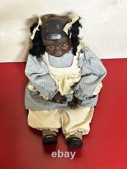 Vtg African American Doll Hannah Arnett Country Store 36 Out Of 200