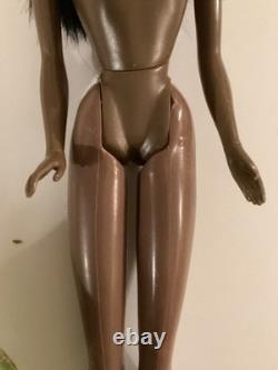 Vtg Black African American SunSet Malibu Christie Barbie Doll (1974-1976)#7745