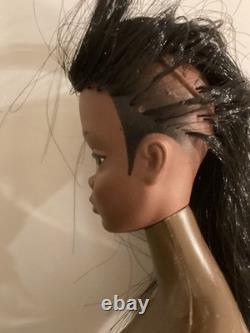 Vtg Black African American SunSet Malibu Christie Barbie Doll (1974-1976)#7745