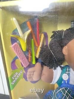 Vtg Cabbage Patch Kids Coleco African American Doll BOX New Black Mattel