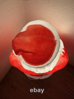 Vtg Empire 41 African American Black Santa Claus Blow Mold Stocking RARE