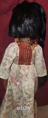 Vtg Ideal Doll Crissy AFRICAN AMERICAN RARE 1968 BLACK HAIR GROWS PLZ READ