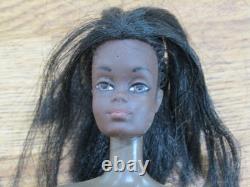 Vtg Mattel Barbie Malibu Sun Set Christie Doll Black African American 1966 Korea