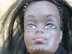 Vtg Mattel Barbie Malibu Sun Set Christie Doll Black African American 1966 Korea