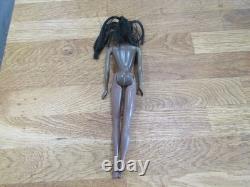Vtg Mattel Barbie Malibu Sun Set Christie Doll Black African American 1966 Korea