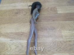 Vtg Mattel Barbie Malibu Sun Set Christie Doll Black African American 1966 Korea