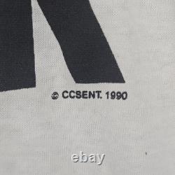 Vtg NWOT African American T-Shirt Get Off My Black Dated 1990 Single Stitch
