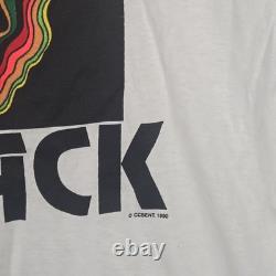 Vtg NWOT African American T-Shirt Get Off My Black Dated 1990 Single Stitch