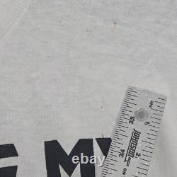 Vtg NWOT African American T-Shirt Get Off My Black Dated 1990 Single Stitch