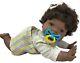 WORKS! Vintage 1988 Oopsie Daisy Crawling Baby Doll African American Black Tyco