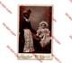 WOW RARE c. 1890 African American Black Nanny White Baby ROANOKE VA Cabinet Card