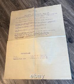 WW2 Black African American Soldier Military Records Documents and Photos