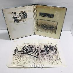 WWII US Black African American Soldiers Lot of (8) Photo Album Musicians 1940's