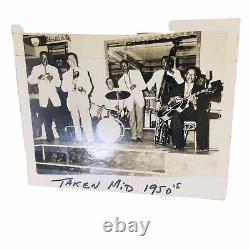 WWII US Black African American Soldiers Lot of (8) Photo Album Musicians 1940's