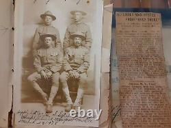 WWI 1918 African American photo Black History +3 RPPC Harlem Hellfighter 369Rgt