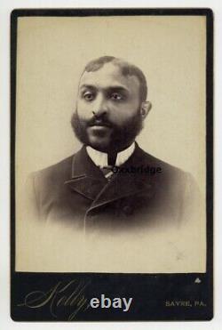 Wealthy African American Gentleman 1890 Moustache Beard Photo Black Man Bearded