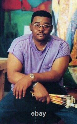 William Tolliver (US/Mississippi) African-American Original Pastel 1988