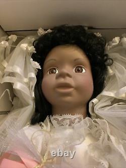 William Tung Collection African American Black Bride & Groom Dolls Jeremy Anita