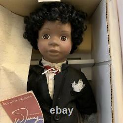 William Tung Collection African American Black Bride & Groom Dolls Jeremy Anita