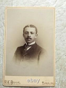 XXX RARE Photo African Americans MAN WELL Dressed From Tyrone PA