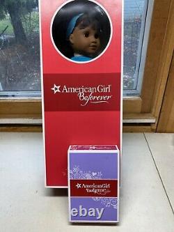 Xmas Bundle! American Girl 18 MELODY Doll & Xmas Dress! New